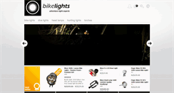 Desktop Screenshot of bikelights.co.nz